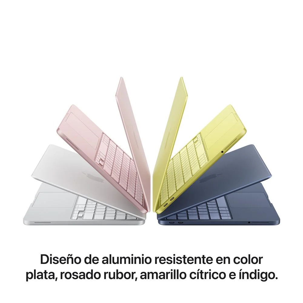 MacBook Neo de 13 pulgadas: Chip A16 Pro de Apple con CPU de 6 núcleos y GPU de 5 núcleos, Magic Keyboard con Touch ID, 512 GB SSD - Rosa rubor - Image 3