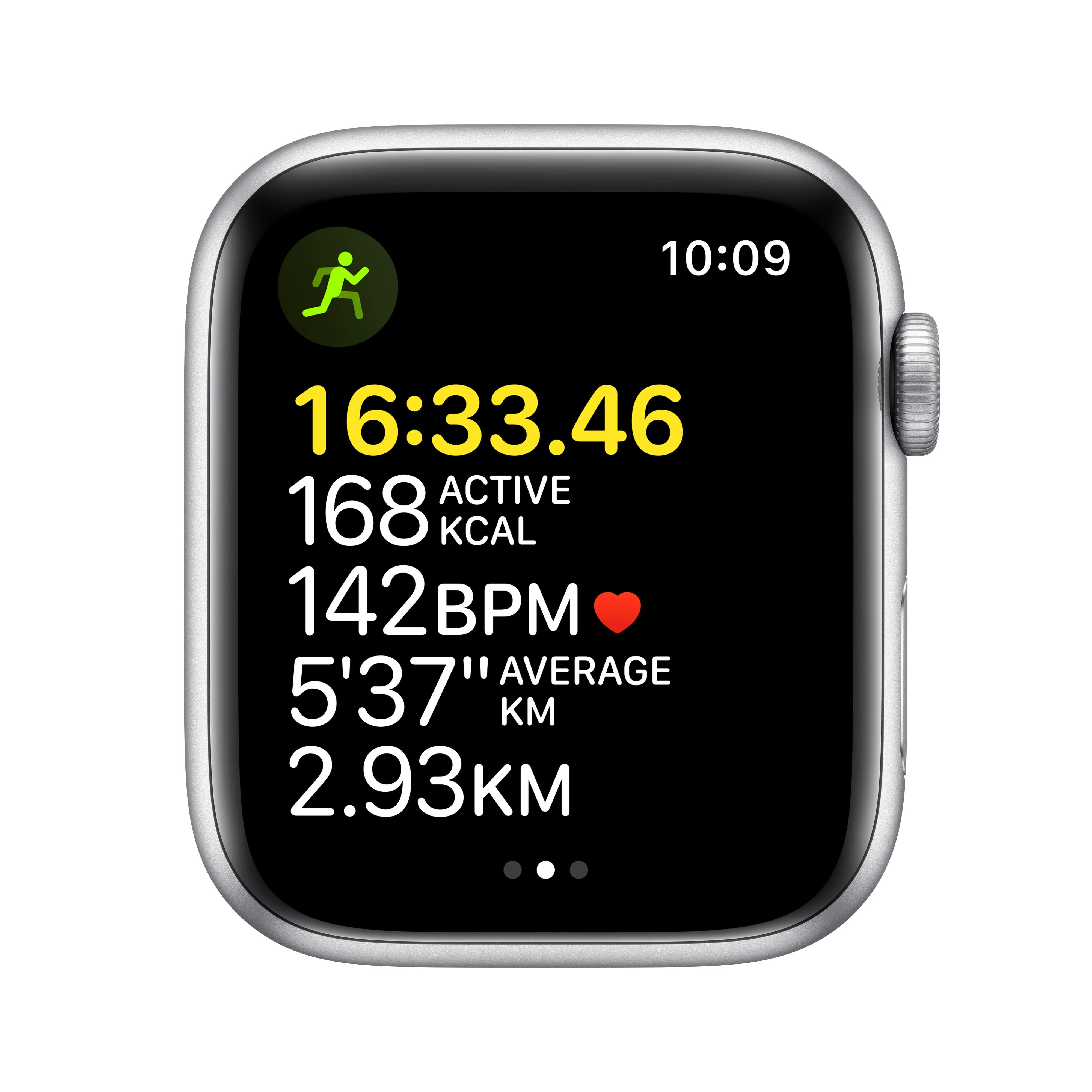 Apple Watch SE (GPS) - Caja de aluminio en plata de 44 mm - Correa deportiva en color abismo - Talla única - Image 3