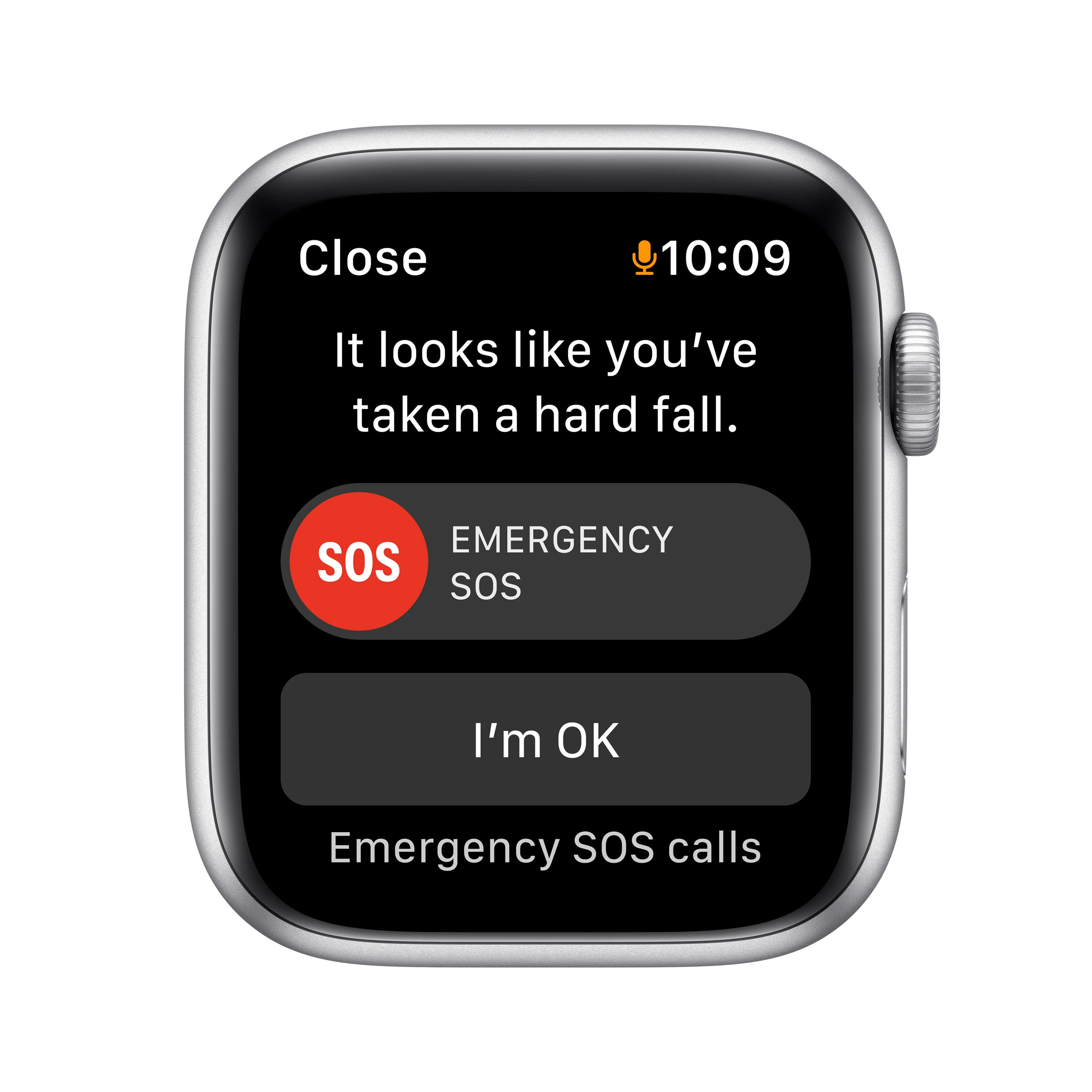 Apple Watch SE (GPS) - Caja de aluminio en plata de 44 mm - Correa deportiva en color abismo - Talla única - Image 5