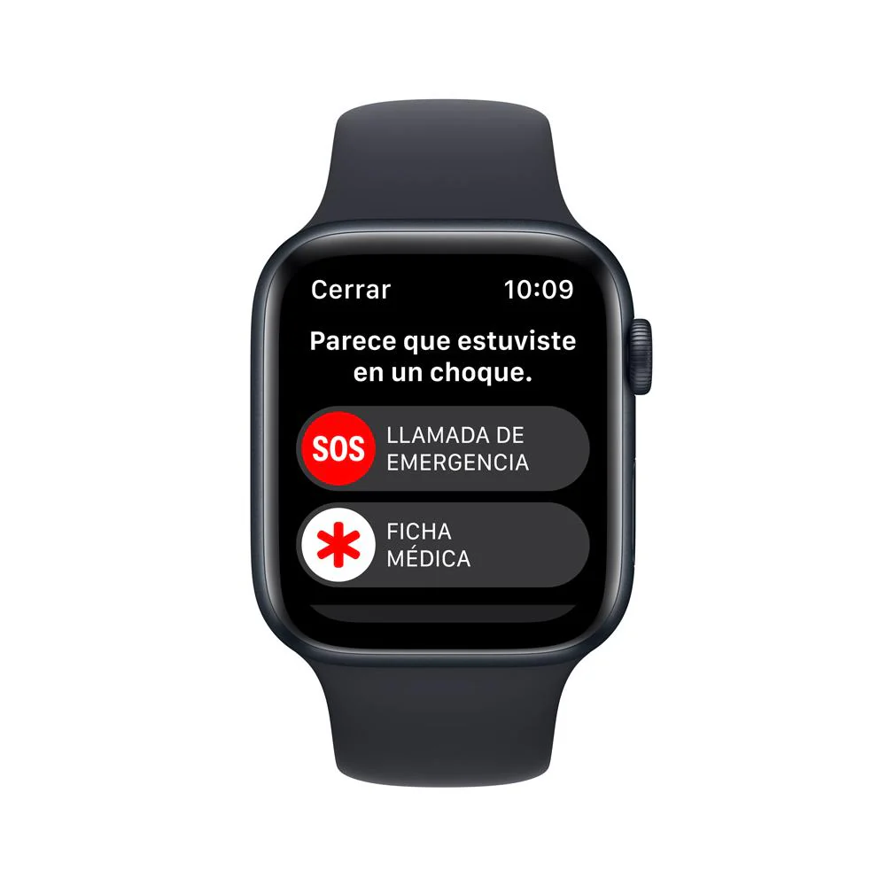 Apple Watch SE (GPS) - Caja de aluminio en color medianoche de 44 mm - Correa deportiva en color medianoche - Talla única - Image 6