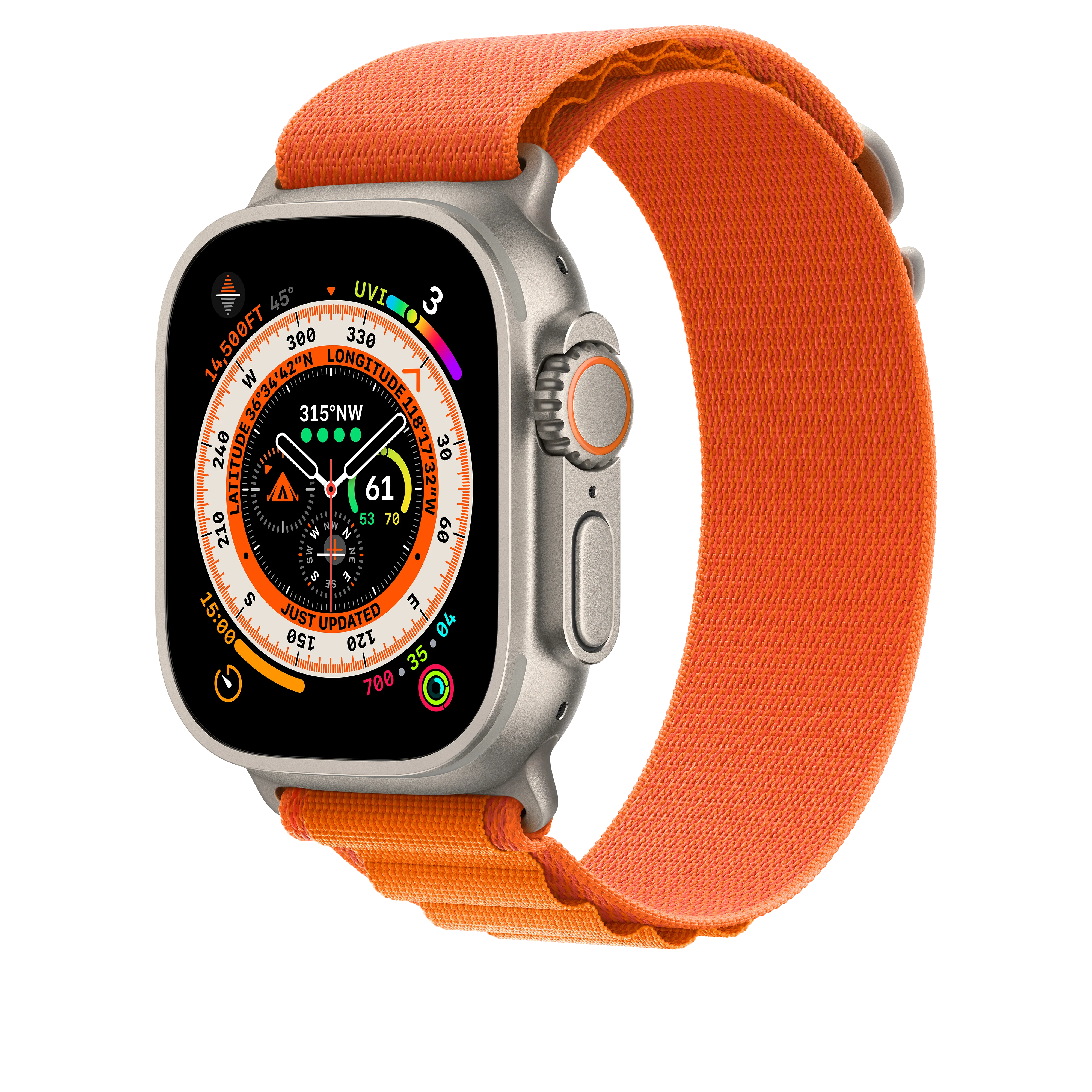 Correa Loop Alpine naranja (49 mm) - Talla S - Image 2