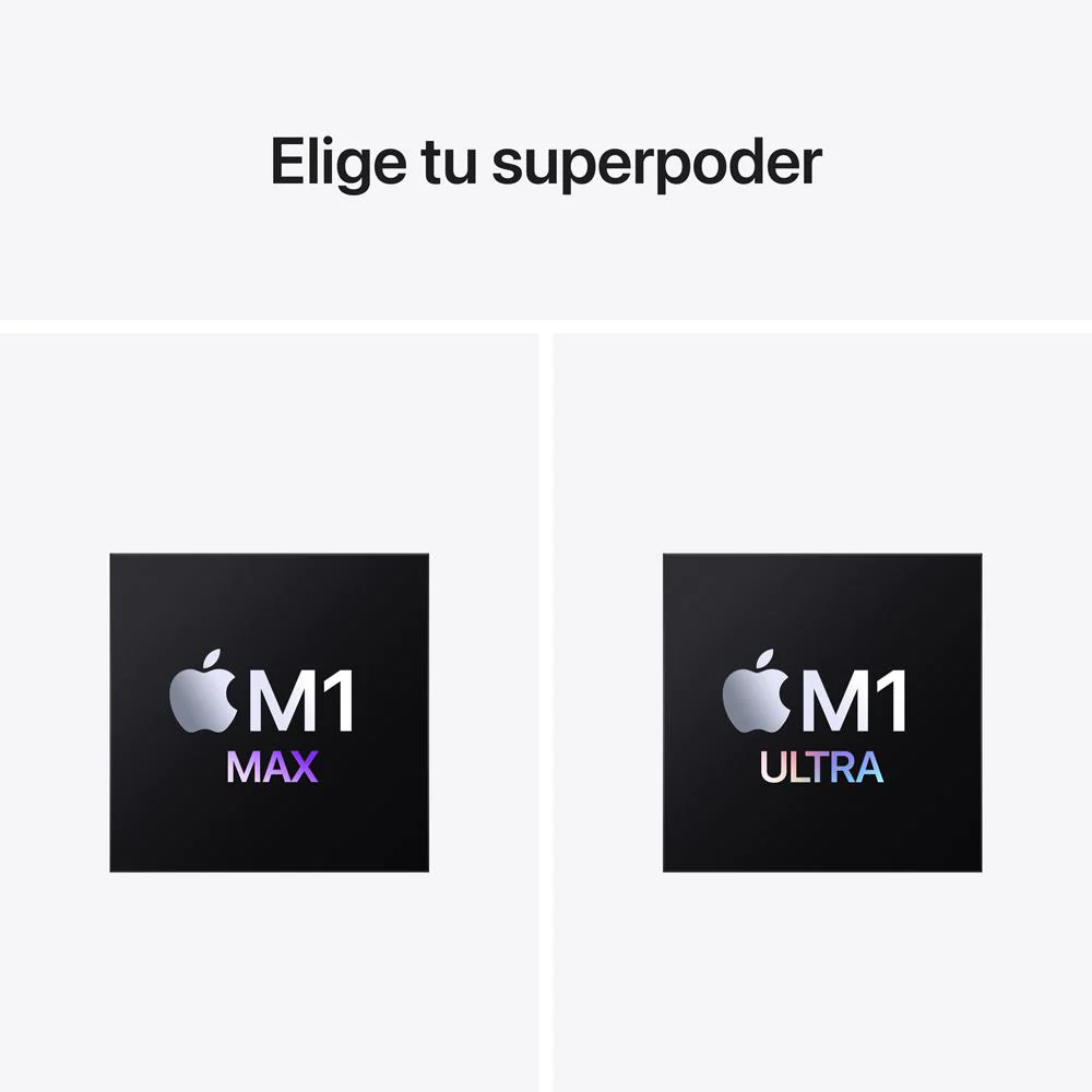Mac Studio: Chip M1 Max de Apple con CPU de diez núcleos y GPU de veinticuatro núcleos, 512 GB SSD - Image 5