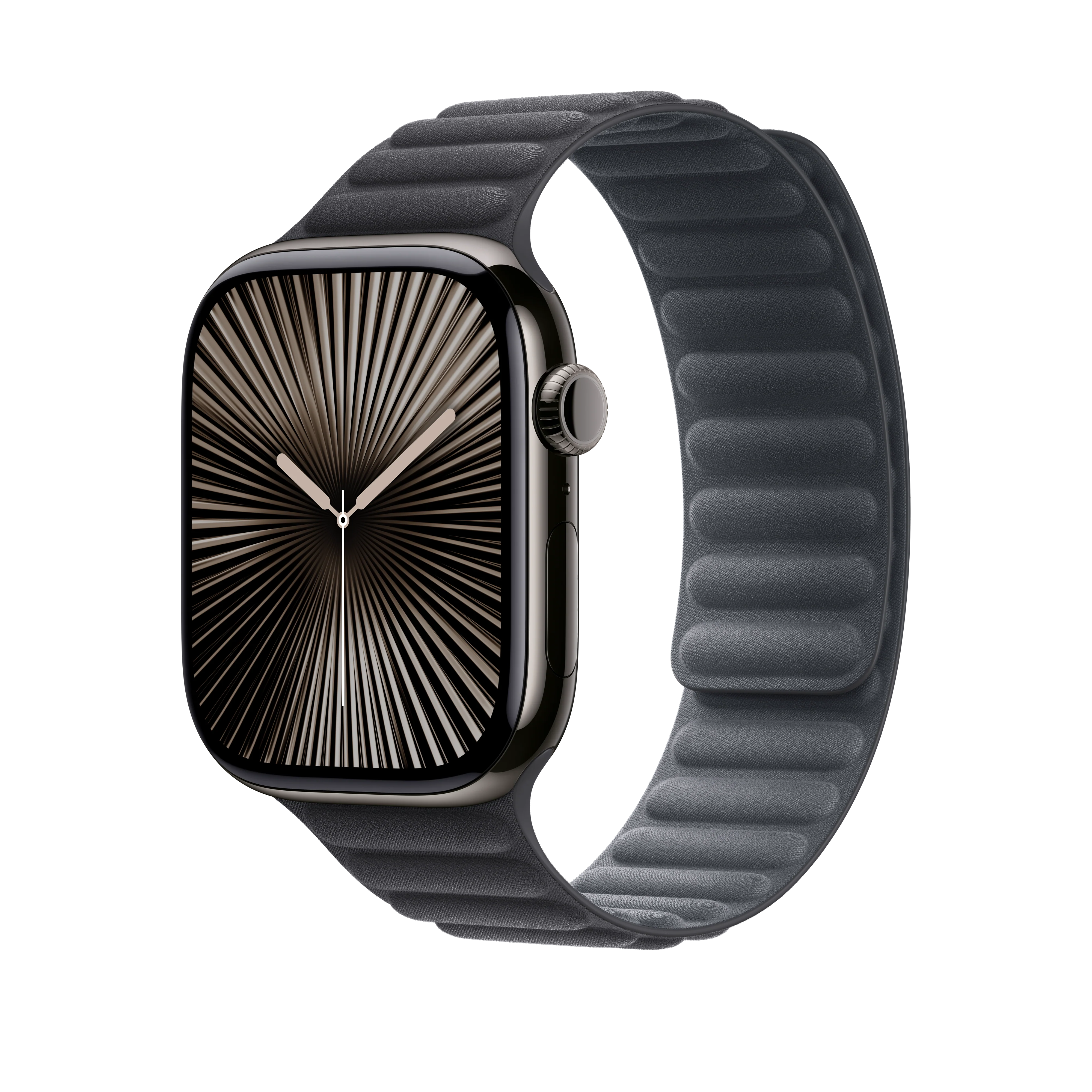Correa de eslabones magnéticos negra para caja de 46 mm - S/M - Image 2
