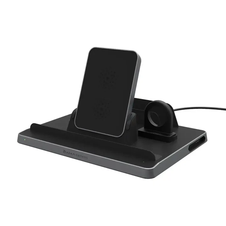 Base de Carga Inalámbrica y Multidispositivo Adam Elements OMNIA Q5 5en1 - Negro - Image 5