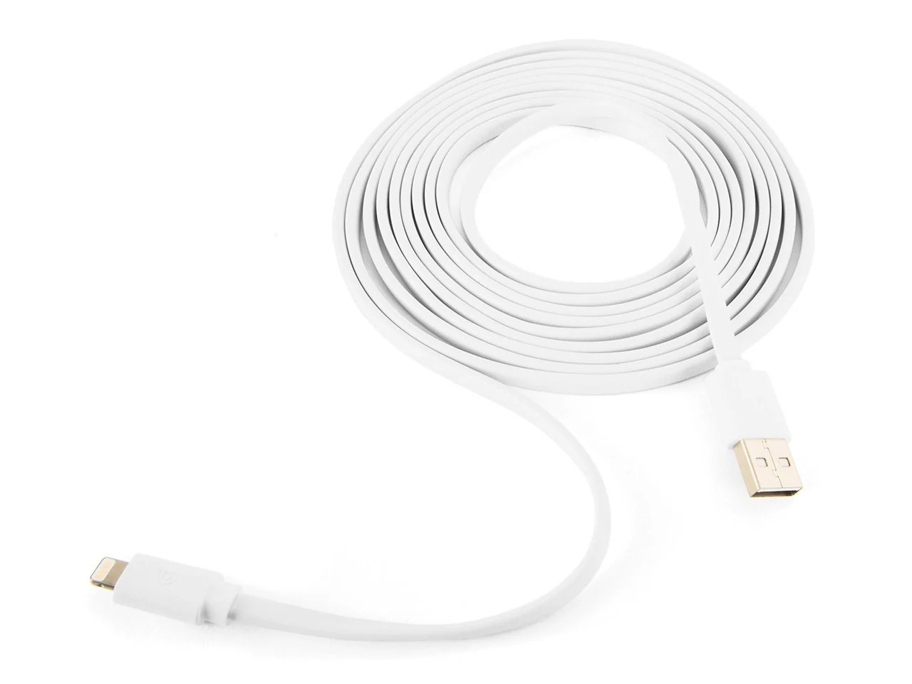 (APPLE EXCLUSIVE) USB TO LIGHTNING CABLE, 10' WHITE - Image 2