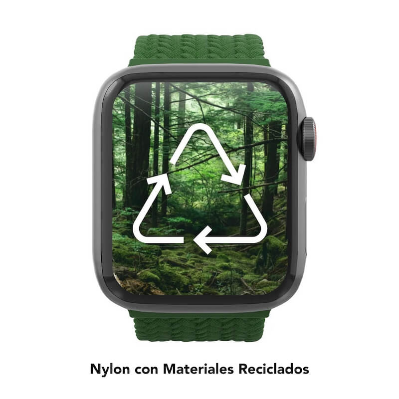 BANDA GEAR4 PARA APPLE WATCH DE 41/40/38MM M - VERDE BOSQUE - Image 5