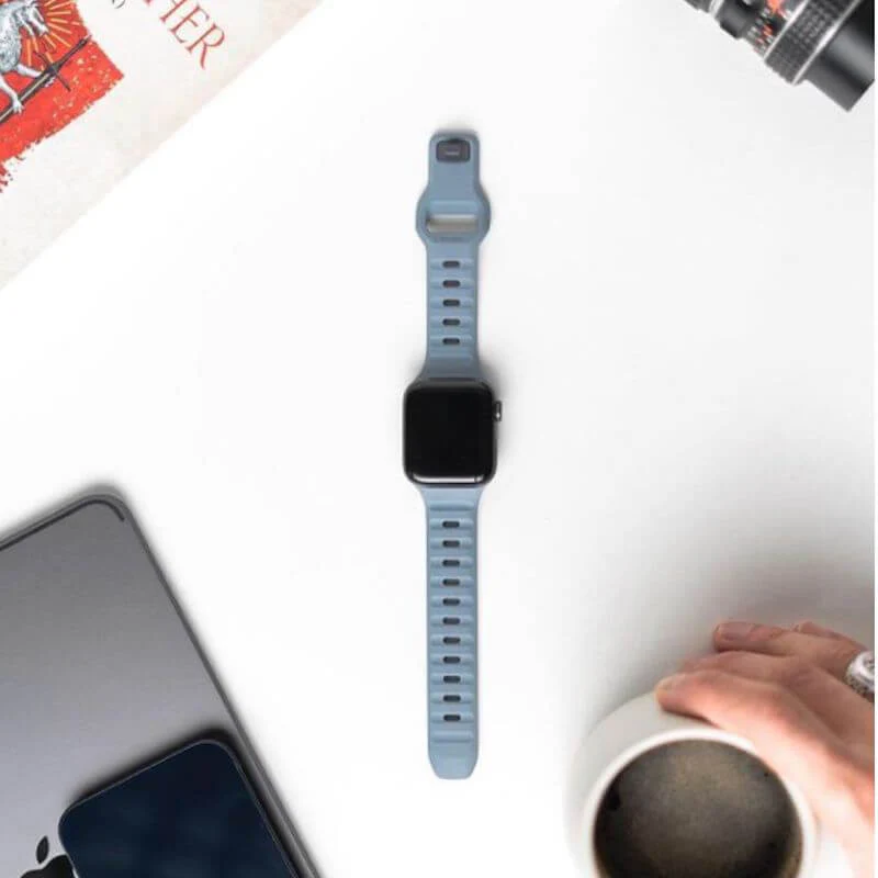 Banda Deportiva NOMAD Para Apple Watch e 41/40/38MM - Azul Pacifico - Image 5