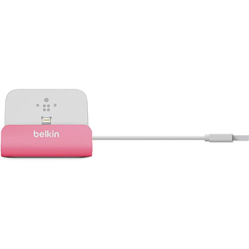 Base de Carga Y Sincronización de BELKIN DOCKIPHO - Rosado - Image 2