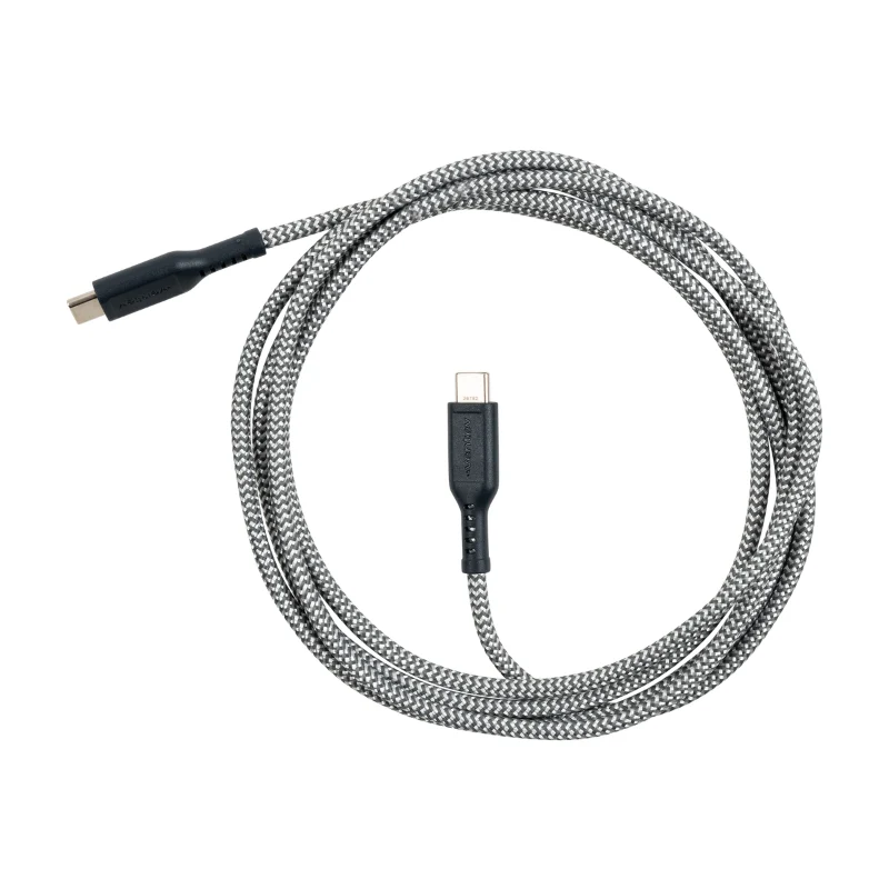 CABLE VENTEV BRAIDED USB-C A USB-C 1.8M GRY - Image 5