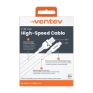 CABLE VENTEV USB-A A USB-C 1M - GRY - Image 2