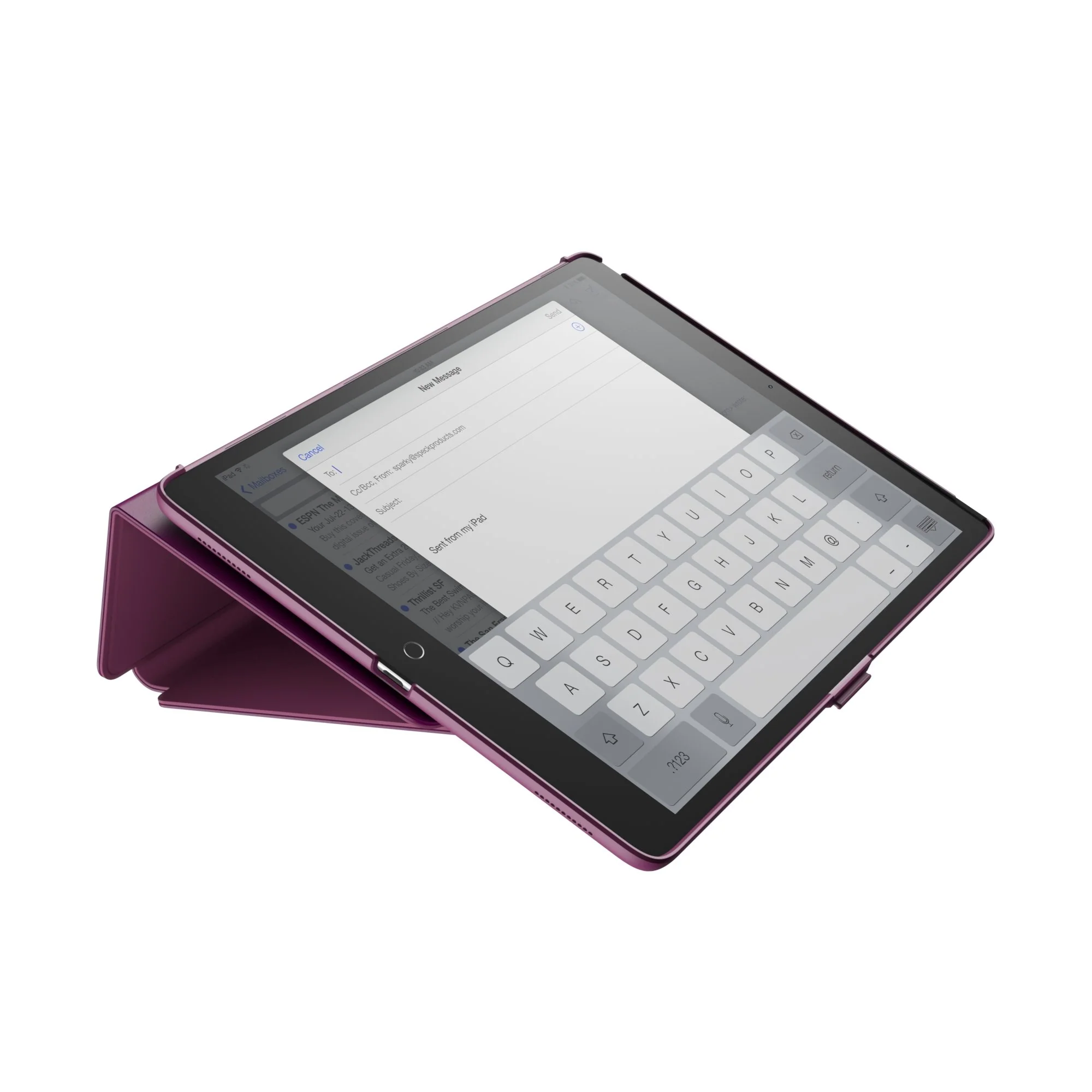 CASE IPAD SPECK PRO 10,5 BALANCE FOLIO - SYRAH/MAGENTA PINK - Image 4