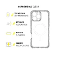 CASE ITSKINS SUPREME R IPH 16 PM TRP - Image 6