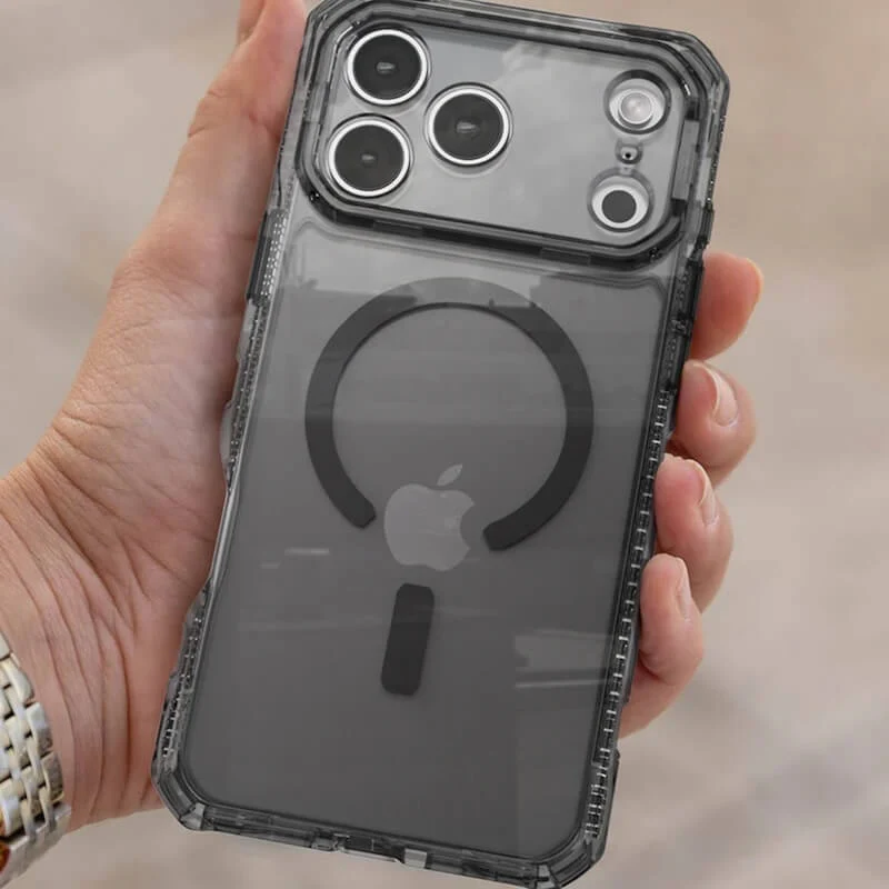 CASE ITSKINS SUPREME R CLEAR MAGSAFE IPHONE 17 PRO MAX GRAPHITE - Image 5