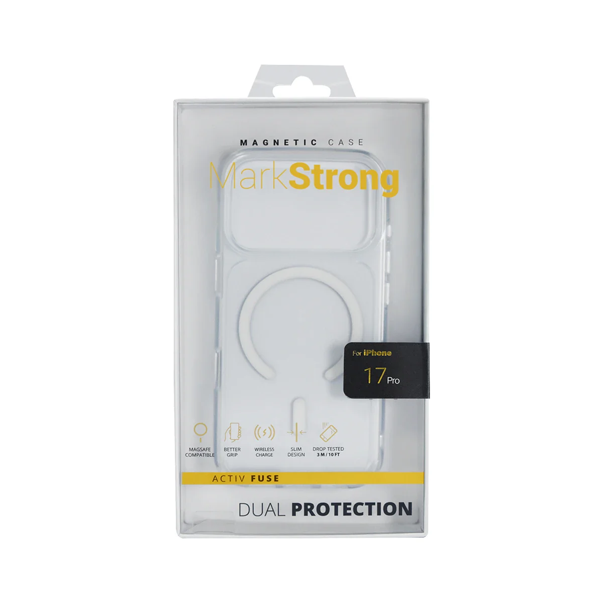 CASE MARKSTRONG IPHONE 17 PRO CLEAR - Image 3
