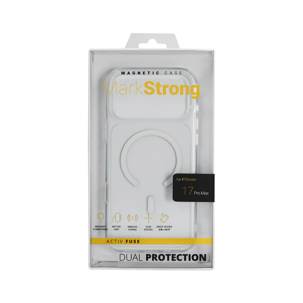 CASE MARKSTRONG IPHONE 17 PRO MAX CLEAR - Image 3