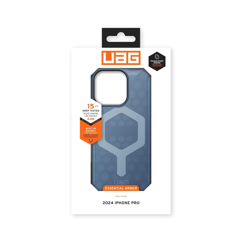 CASE UAG ESSENTIAL ARMOR IPH 16 PR BLU - Image 5