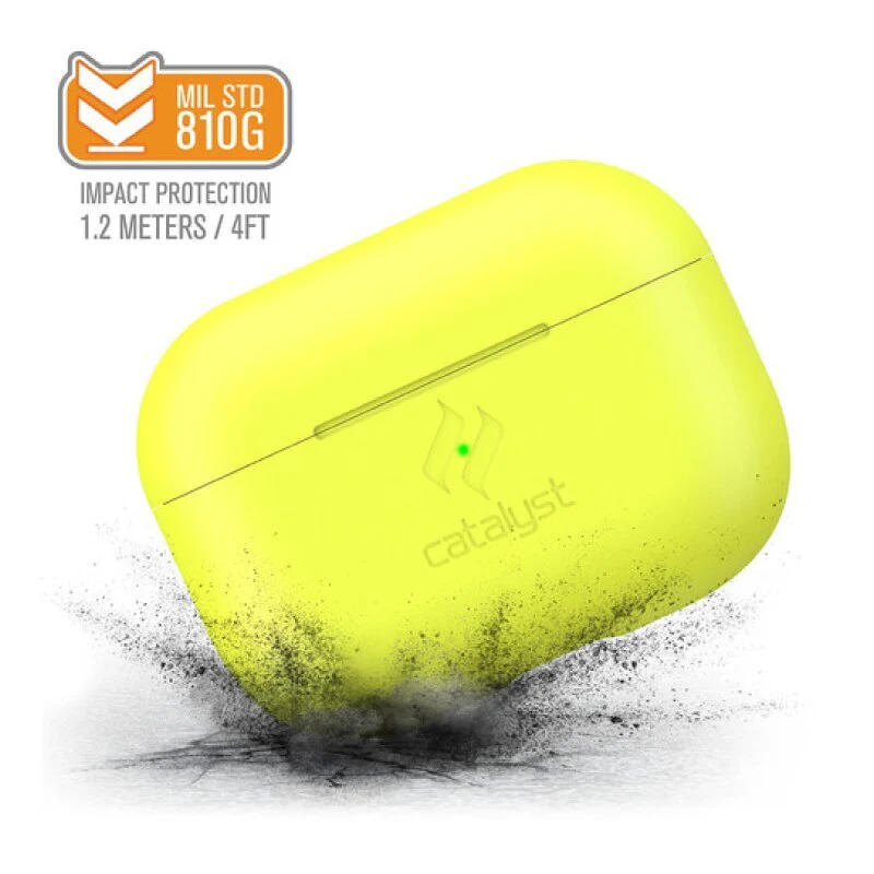 Case CATALYST SLIM Para Airpods Pro -  Amarillo Neón - Image 2