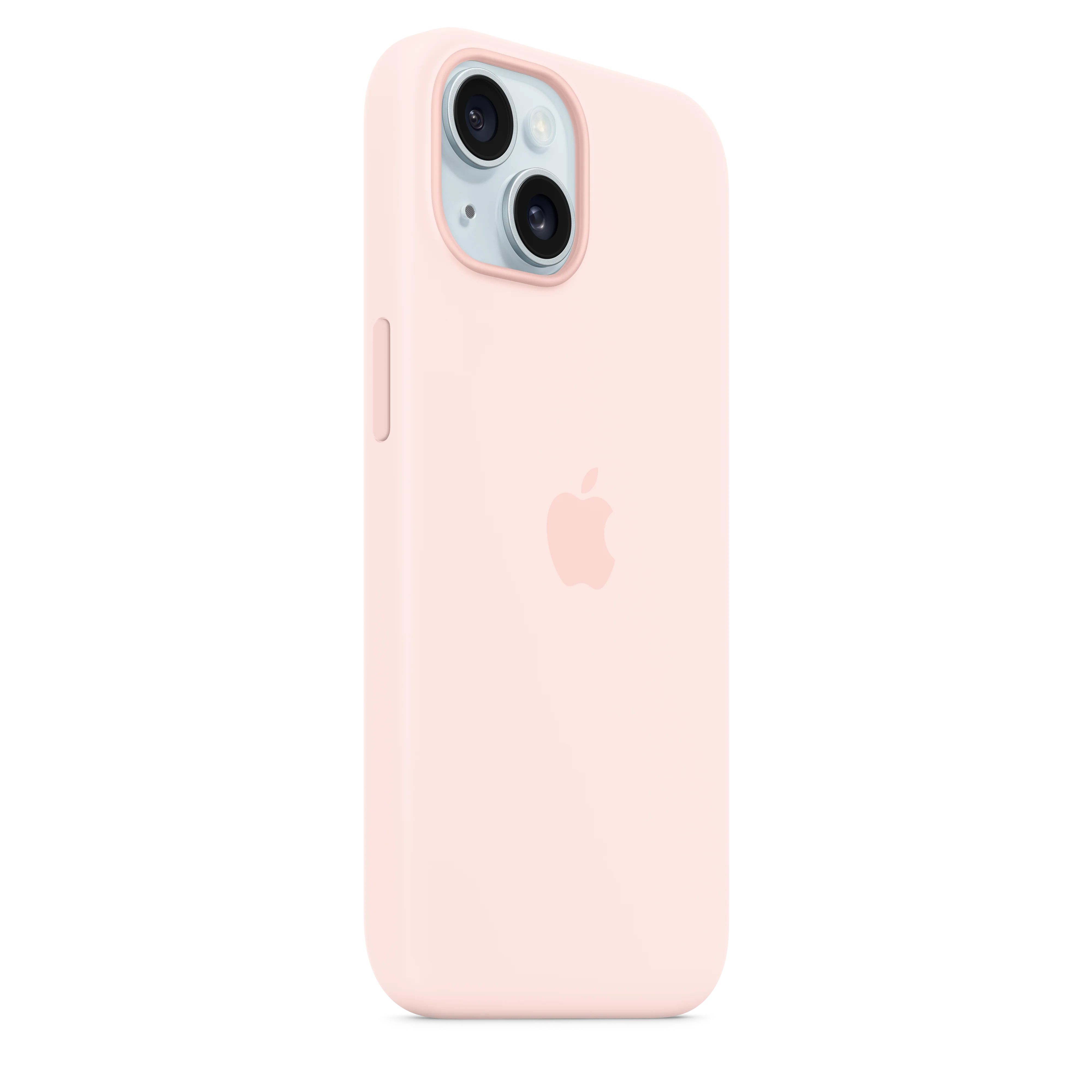 Funda de silicón con MagSafe para el iPhone 15 - Rosa claro - Image 6