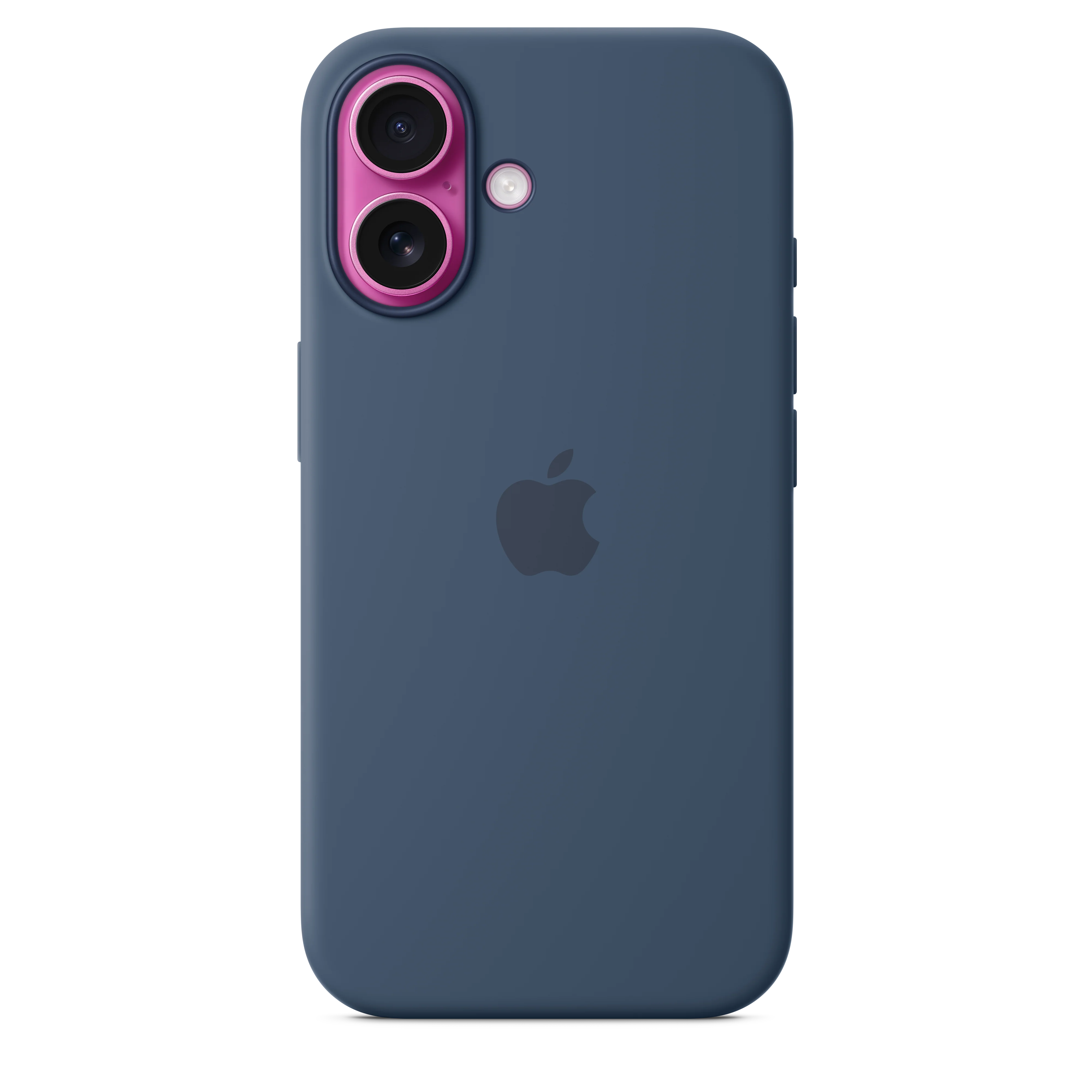 Funda de silicón con MagSafe para el iPhone 16 - Azul denim - Image 3