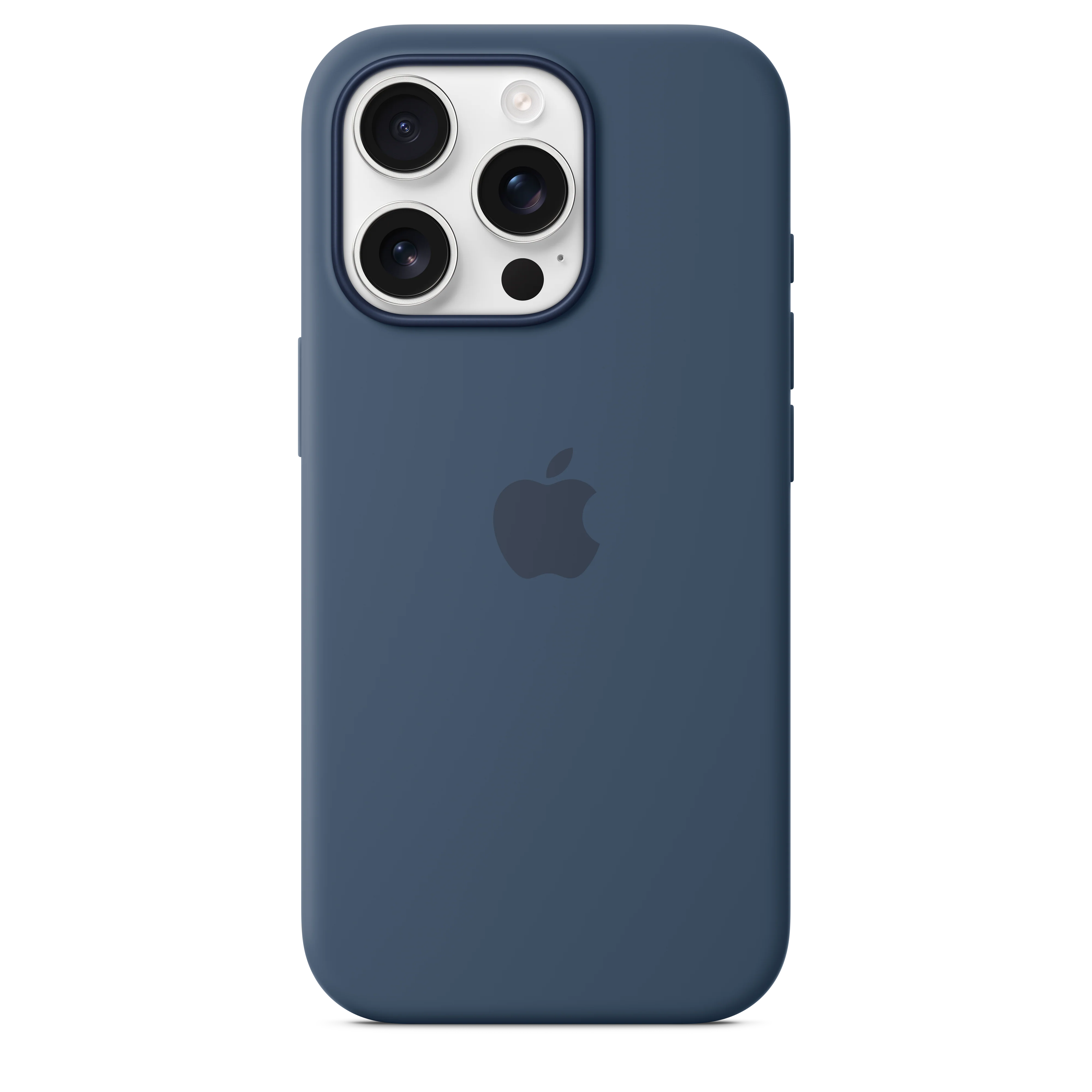 Funda de silicón con MagSafe para el iPhone 16 Pro - Azul denim - Image 3