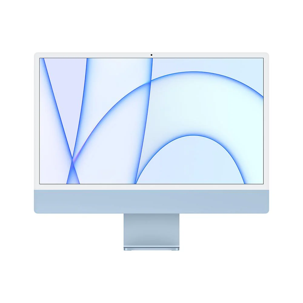 iMac con pantalla Retina 4,5K de 24 pulgadas: Chip M1 de Apple con CPU de ocho núcleos y GPU de ocho núcleos, 512 GB SSD - Plata
