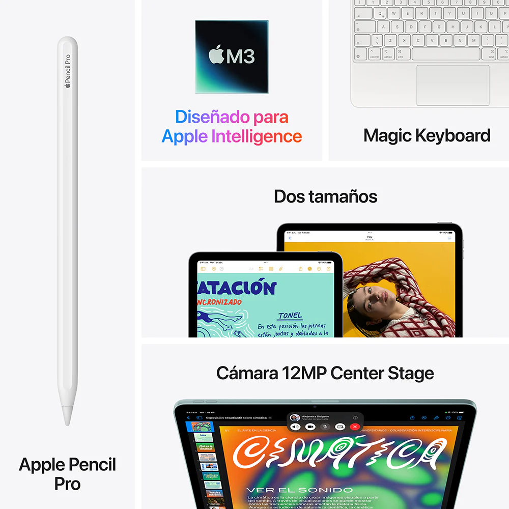 iPad Air de 13 pulgadas Wi-Fi 128 GB - Morado (M3) - Image 9
