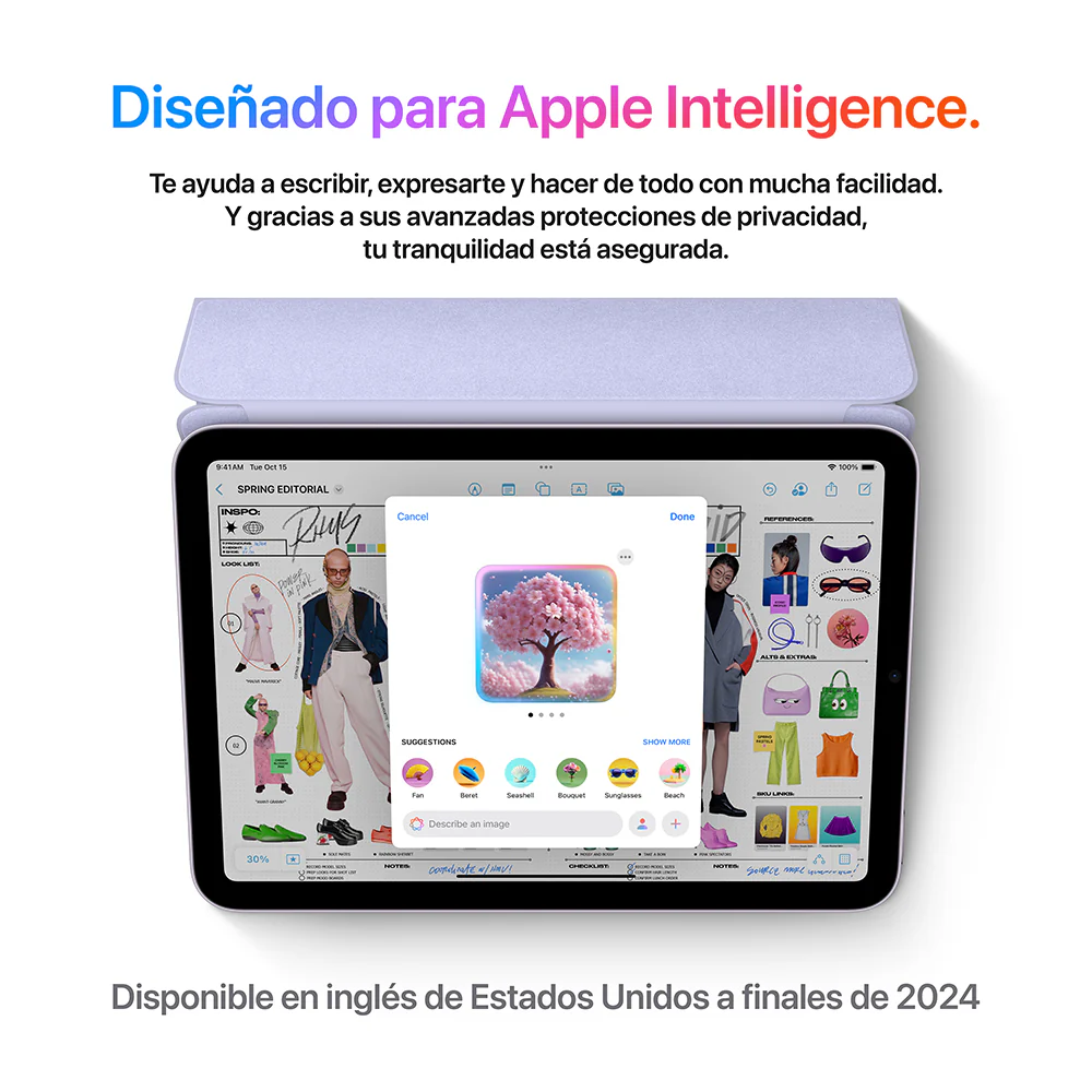 iPad mini Wi-Fi + Cellular 256 GB - Blanco estrella (A17 Pro) - Image 5