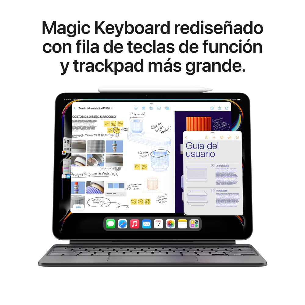 iPad Pro de 11 pulgadas Wi-Fi 256 GB Vidrio estándar - Negro espacial (M4) - Image 8