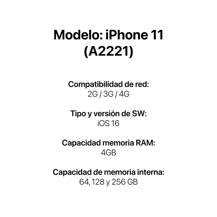 iPhone 11 128 GB Negro - Image 8