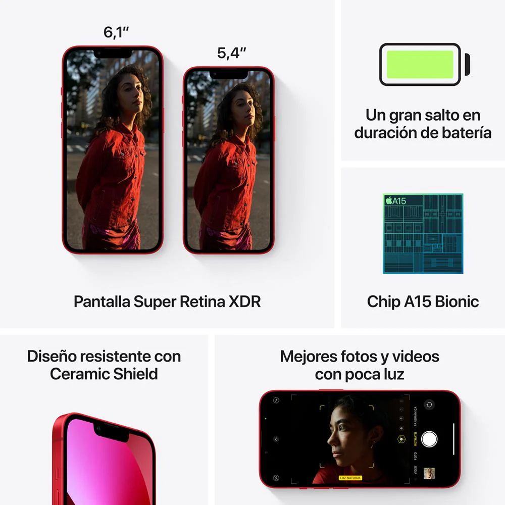 APPLE IPHONE 13 MINI 256GB - RED - Image 8