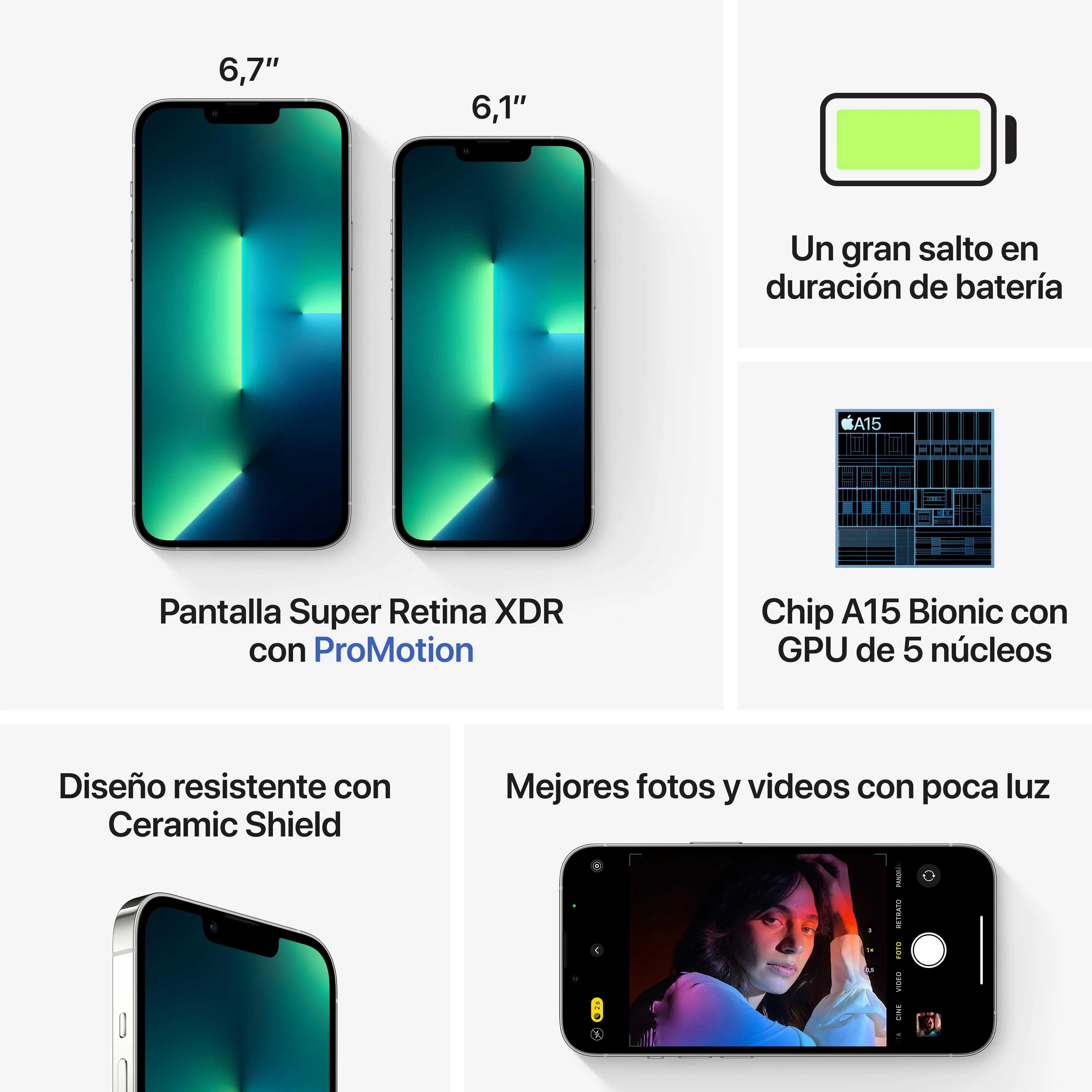 iPhone 13 Pro Max 512 GB Plata - Image 8
