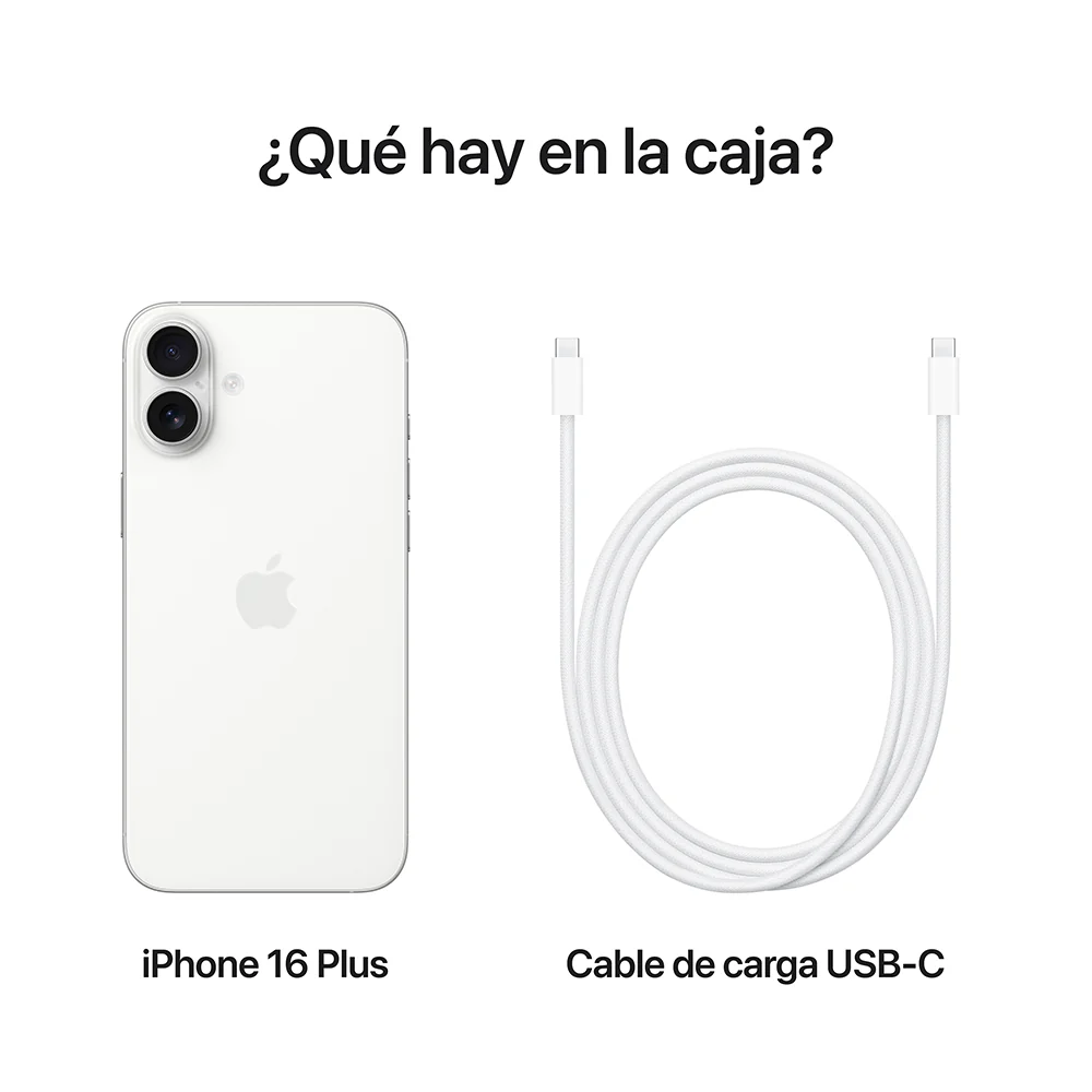iPhone 16 Plus 256 GB Blanco - Image 9
