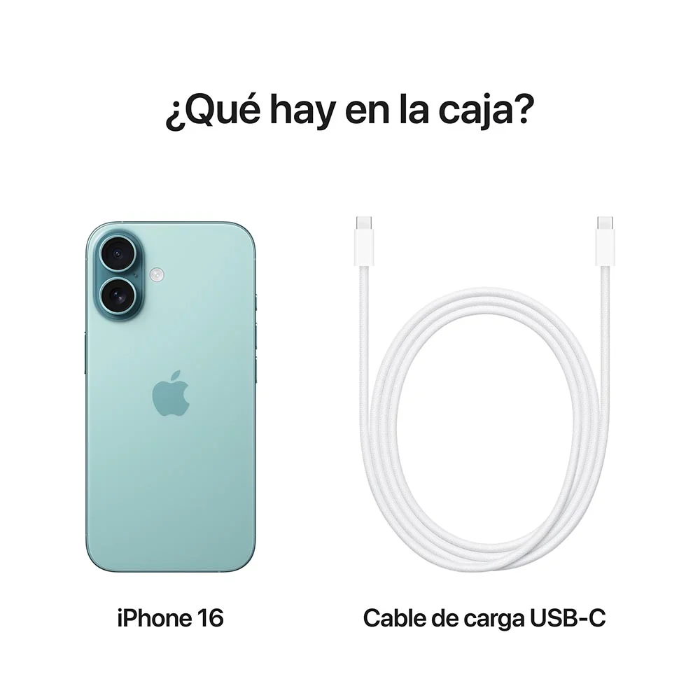 iPhone 16 128 GB Verde azulado - Image 9