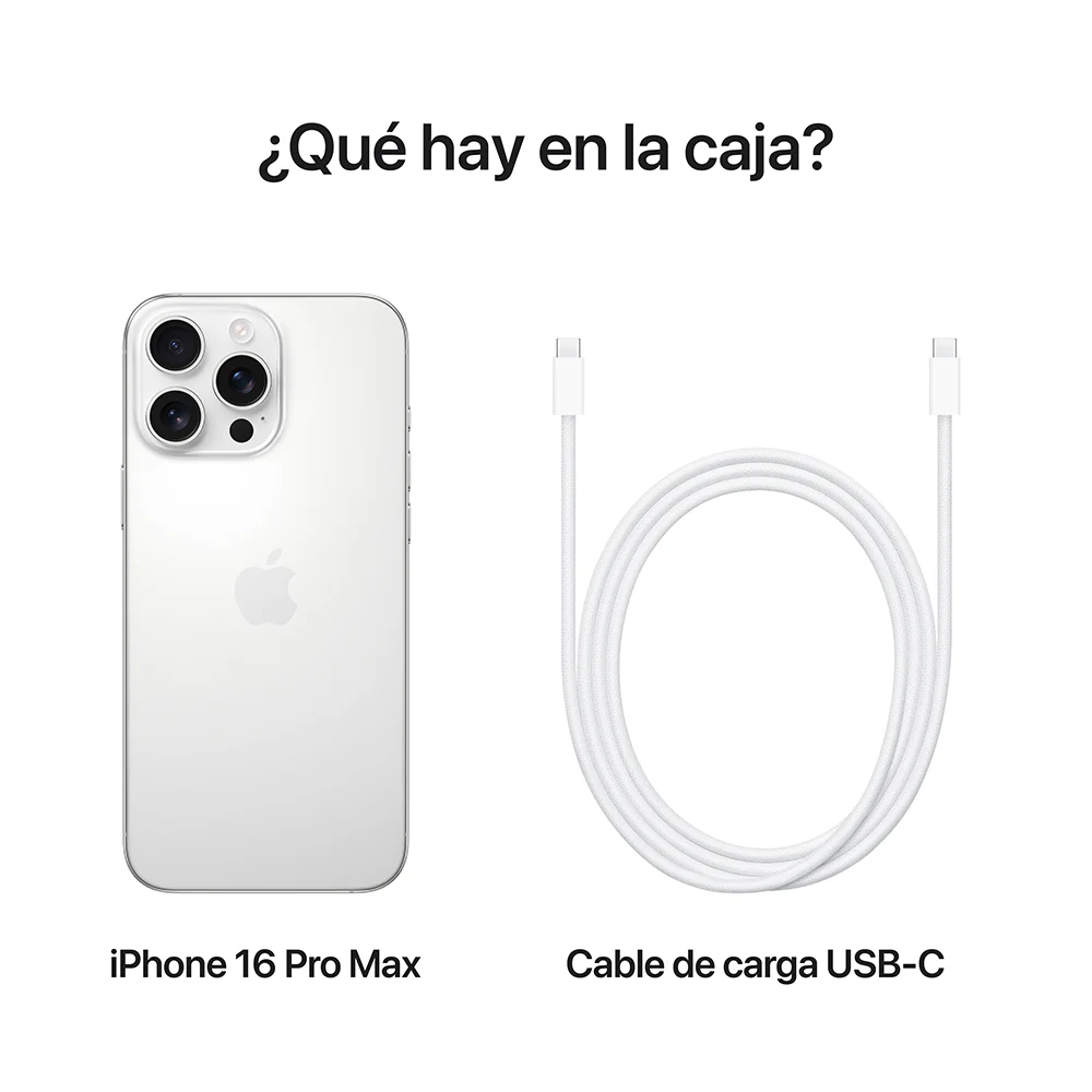 iPhone 16 Pro Max 256 GB Titanio blanco - Image 9