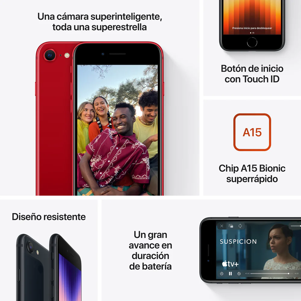 iPhone SE (3.ª generación) 256 GB (PRODUCT)RED - Image 8