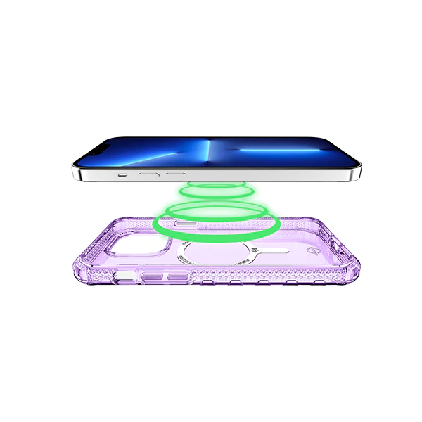 Case ITSKINS SUPREME MAGCLEAR Para iPhone 14 Pro - Purpura - Image 5