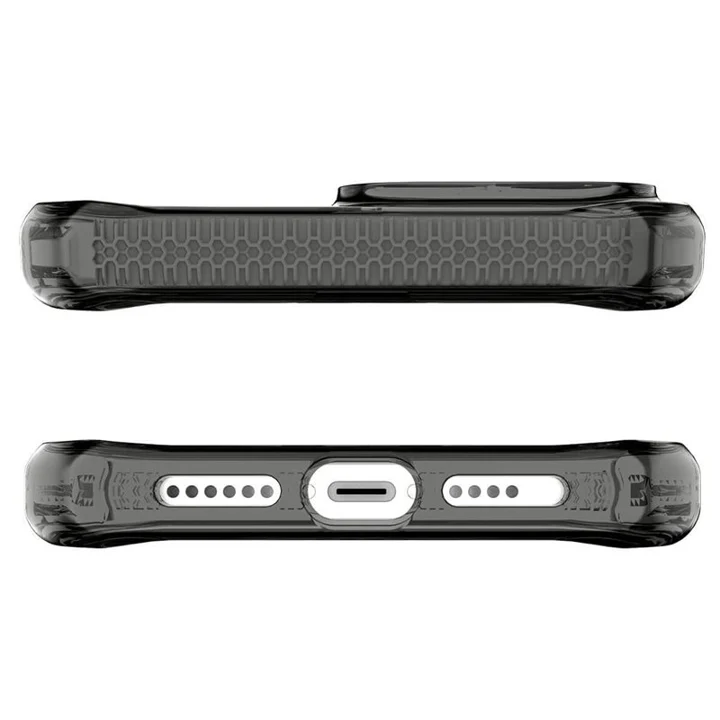 Case ITSKINS SUPREME MAGCLEAR Para iPhone 13 Pro Max - Transparente/Negro - Image 4