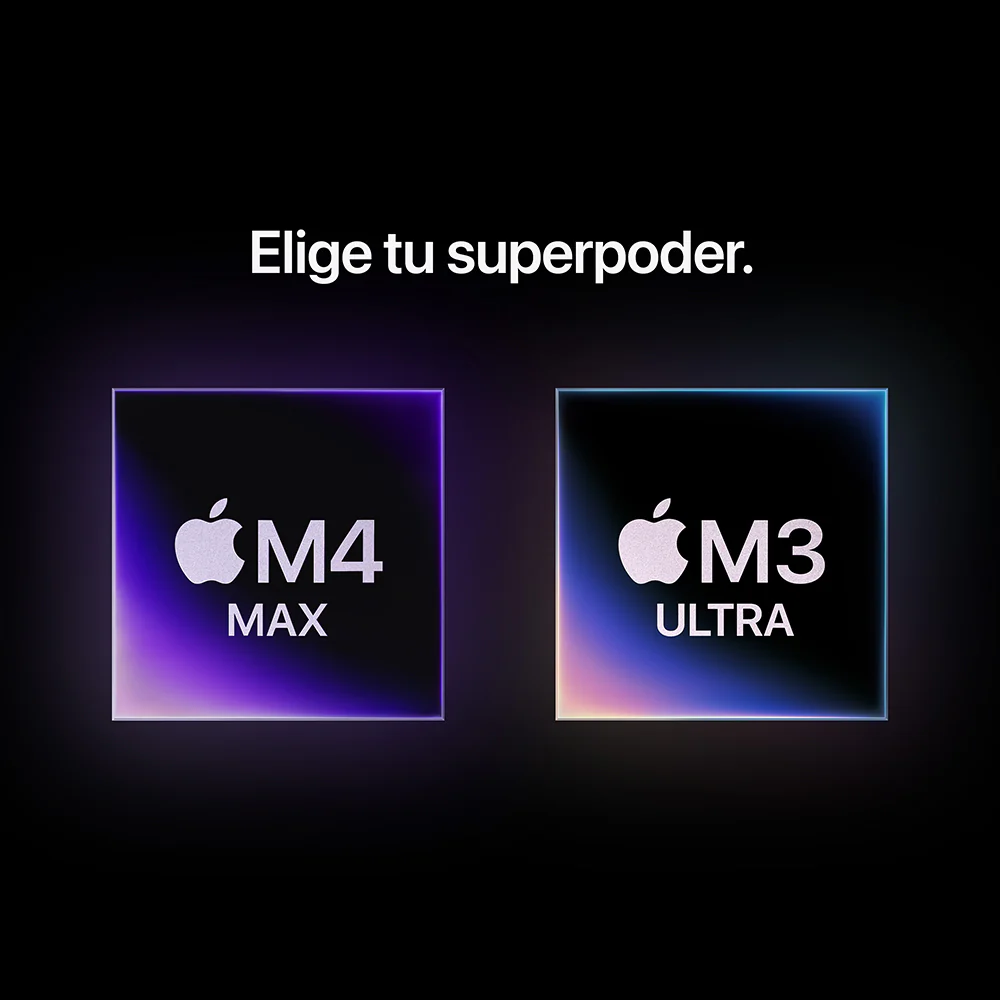 Mac Studio: Chip M3 Ultra de Apple con CPU de 28 núcleos y GPU de 60 núcleos, 1 TB SSD - Image 3