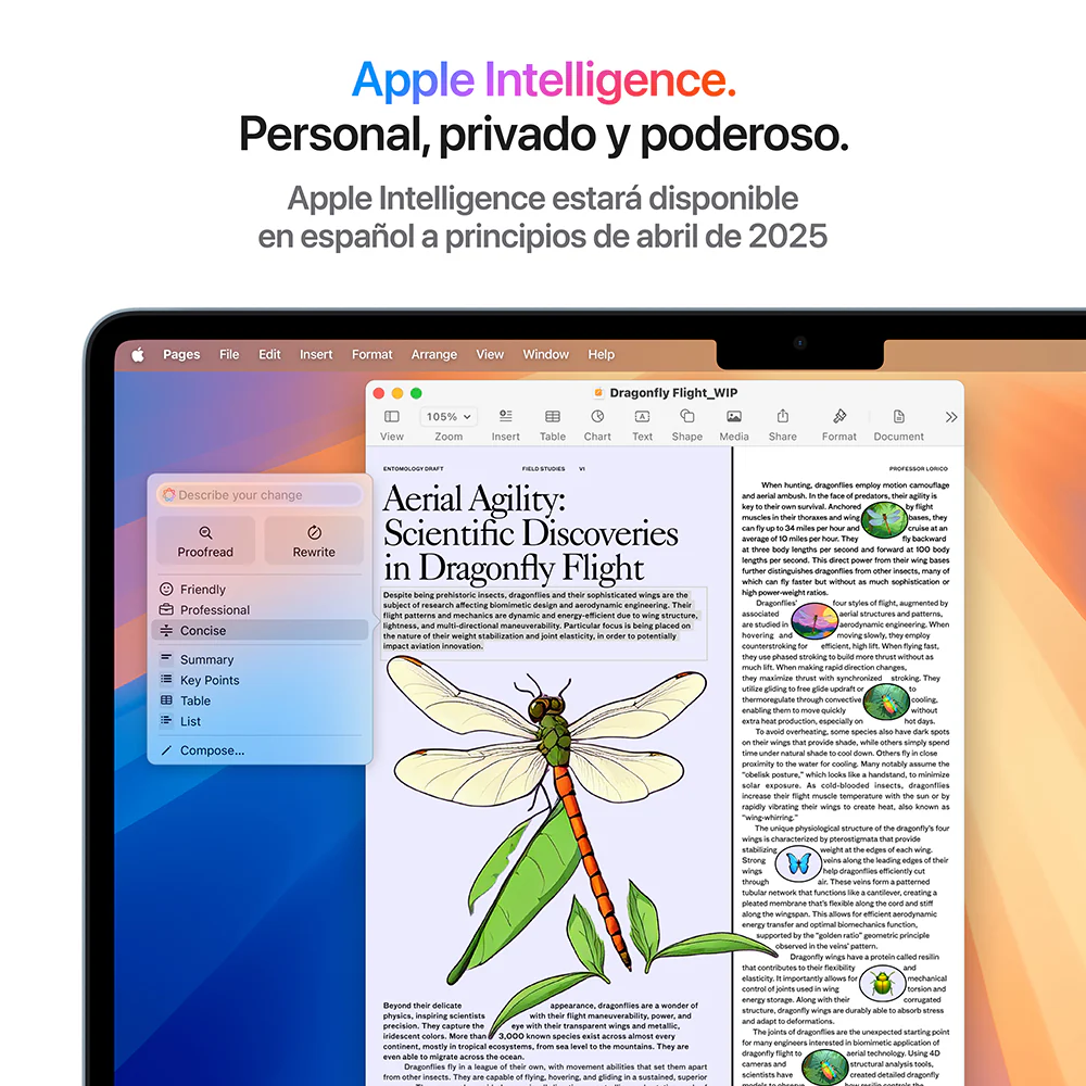 MacBook Air de 13 pulgadas: Chip M4 de Apple con CPU de 10 núcleos y GPU de 10 núcleos, 512 GB SSD - Azul cielo - Image 6