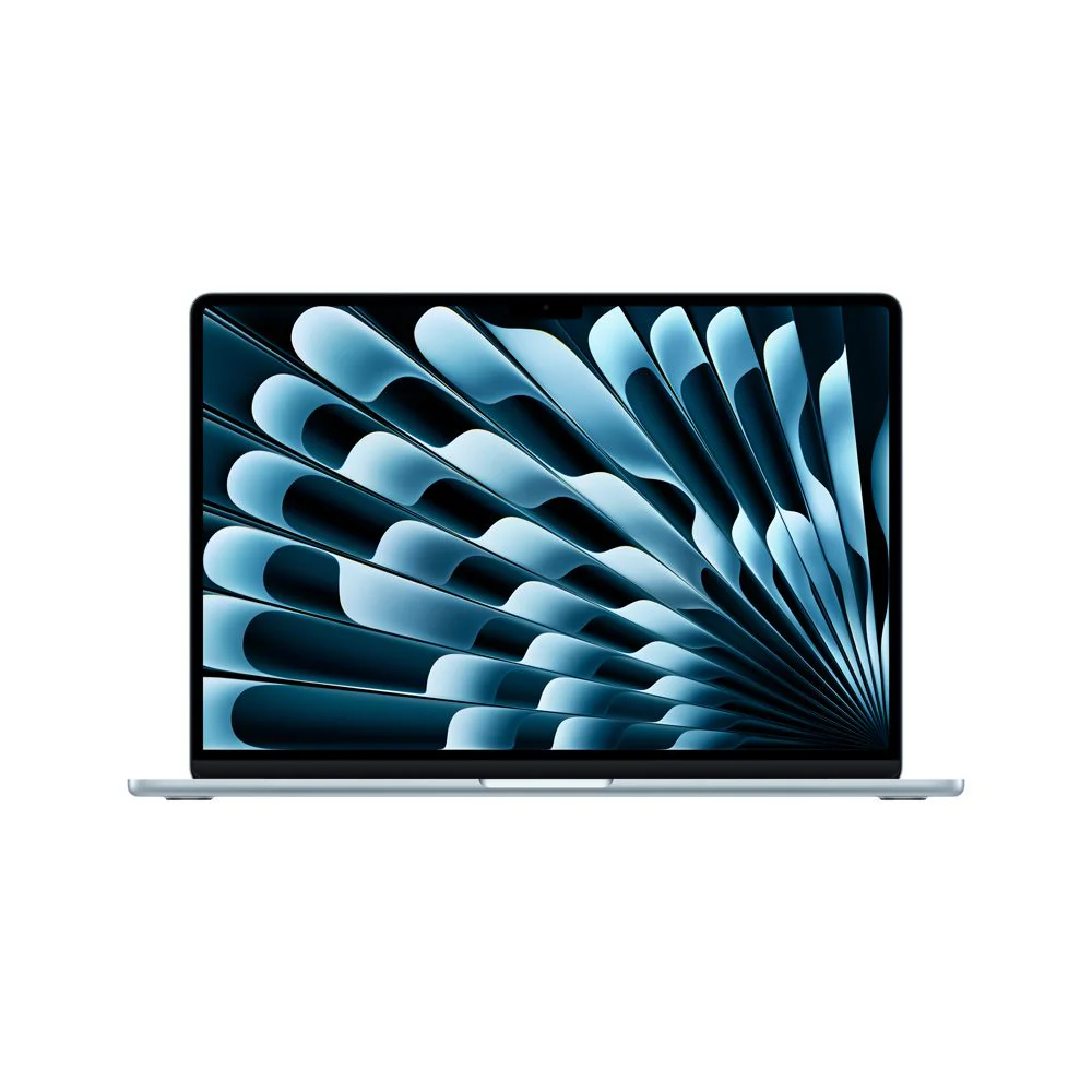 MacBook Air de 15 pulgadas: Chip M5 de Apple con CPU de 10 núcleos y GPU de 10 núcleos, 512 GB SSD - Azul cielo