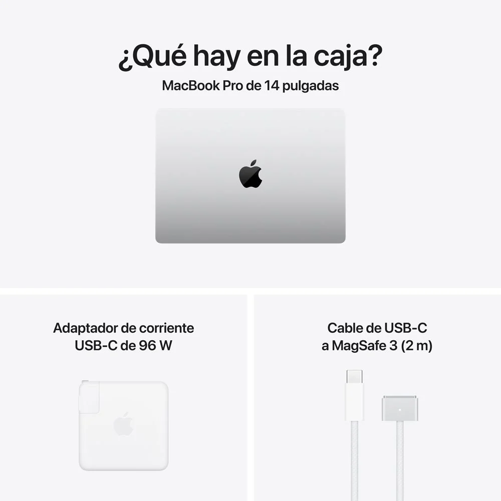 MacBook Pro de 14 pulgadas: Chip M5 Max de Apple con CPU de 18 núcleos y GPU de 32 núcleos, 2 TB SSD - Plata - Image 9