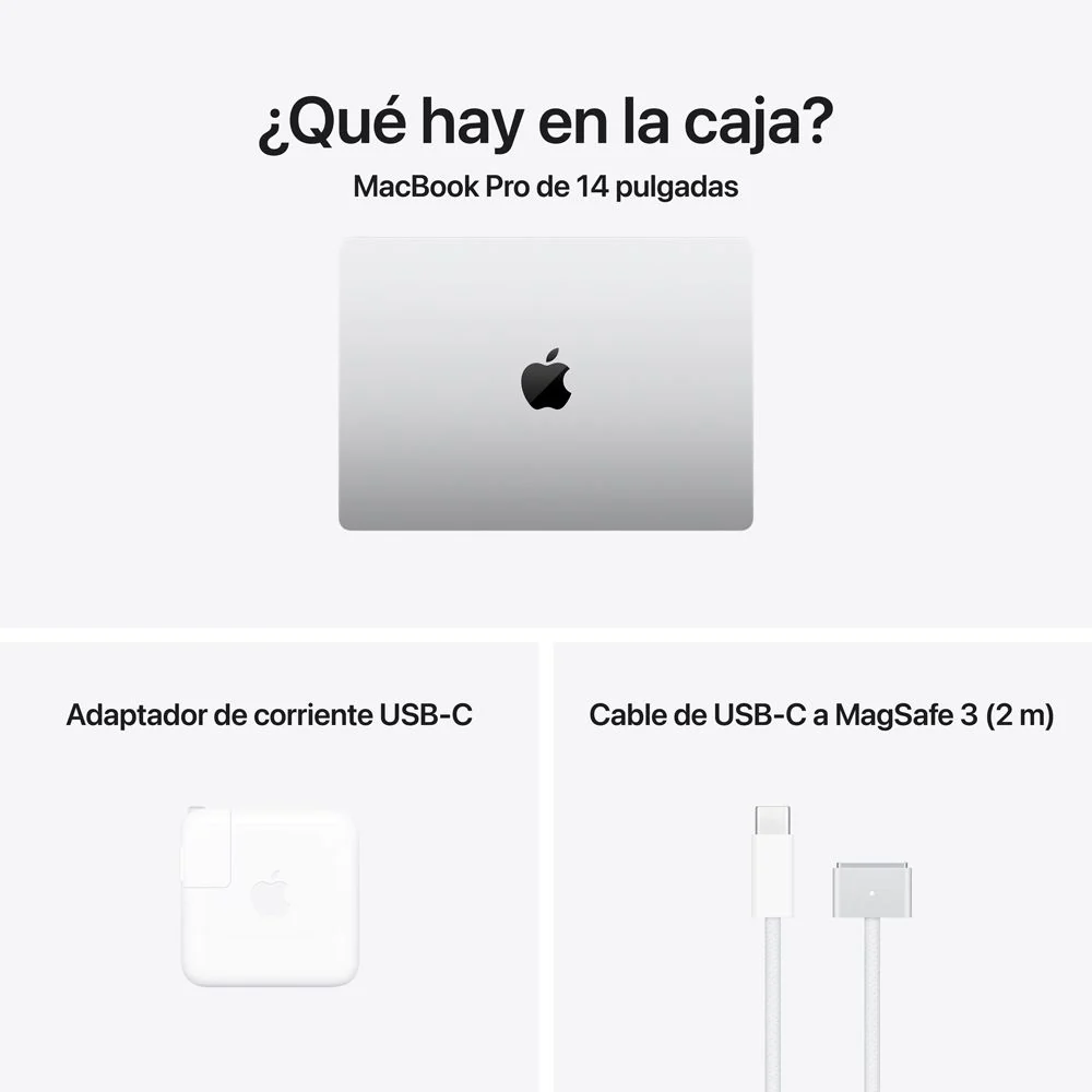 MacBook Pro de 14 pulgadas: Chip M5 de Apple con CPU de 10 núcleos y GPU de 10 núcleos, 1 TB SSD - Plata - Image 9