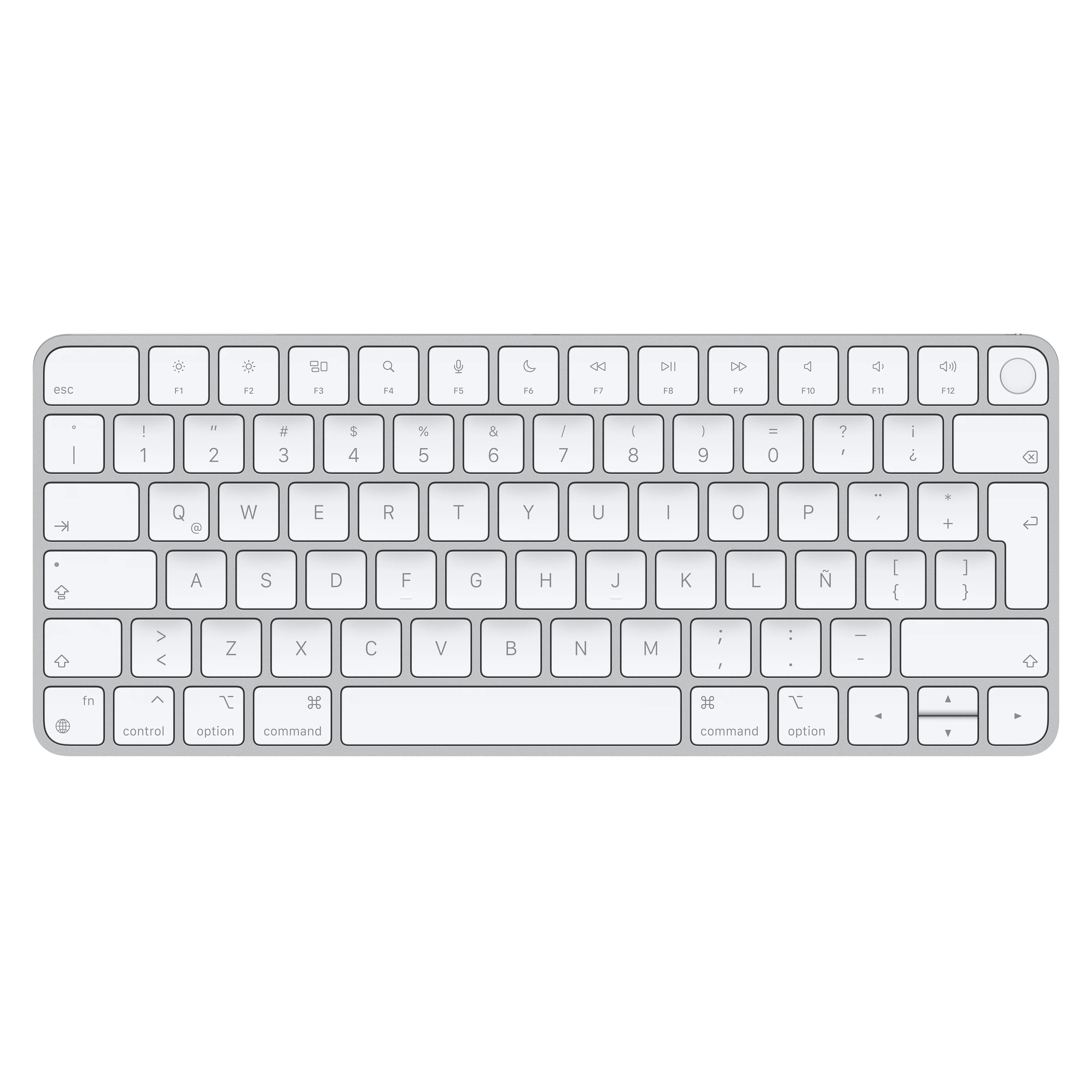 Magic Keyboard con Touch ID para modelos Mac con Apple Silicon - Español (Latino America)