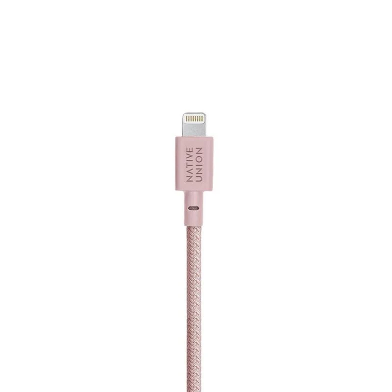 Native Union Cable Trenzado Belt Lightning 1.2m - Rosa - Image 3