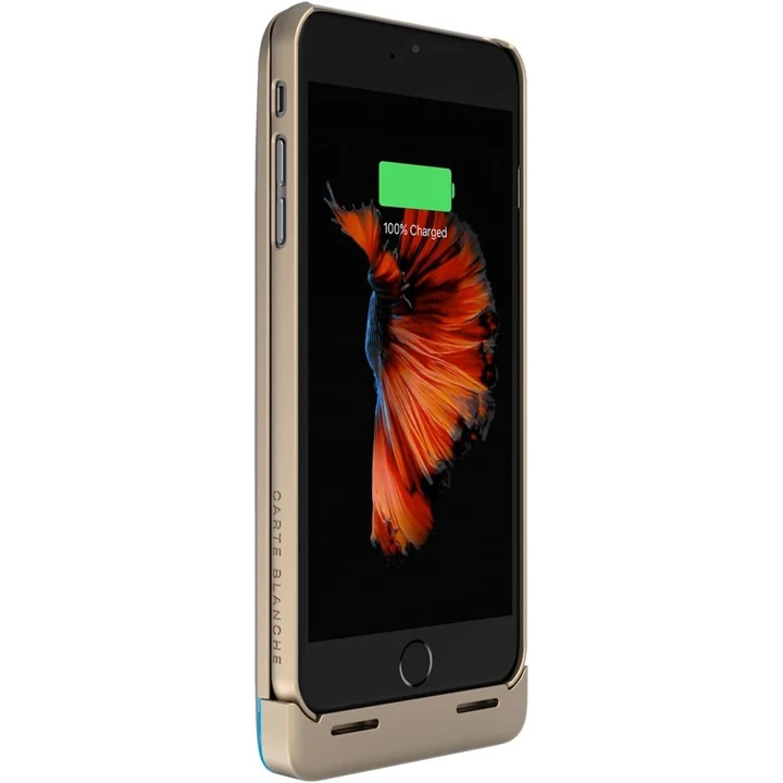 Case con Batería Externa Pro Para iPhone 6 - Dorado - Image 4