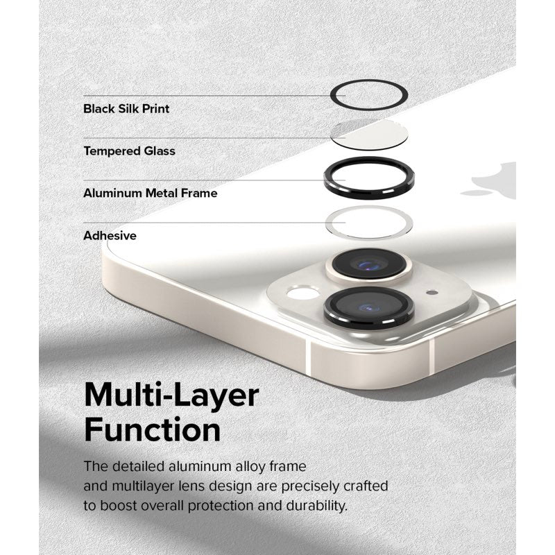 Protector de Lentes de Camara MARKSTRONG Para iPhone 14/14Plus - Image 3