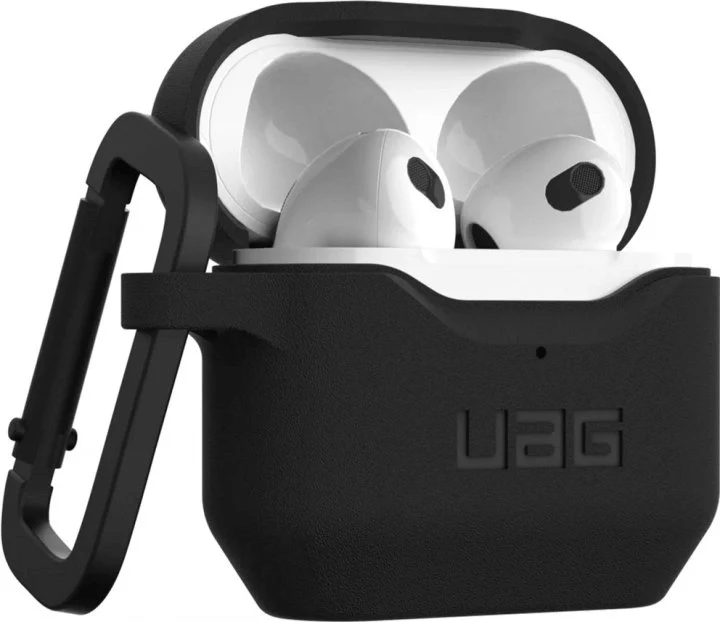 Case de silicona UAG para AirPods 3 Generacion Estandar - Negro - Image 2